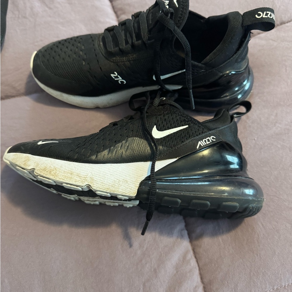 Nike Air Max 270 Black and White Sneakers